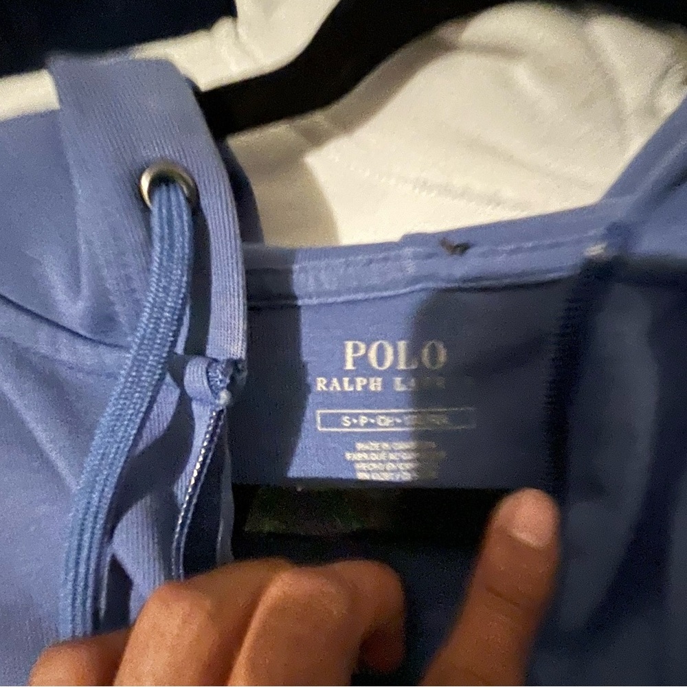 Polo Ralph Lauren, Double-Knit Jogger set super clean, color is Maidstone Blue